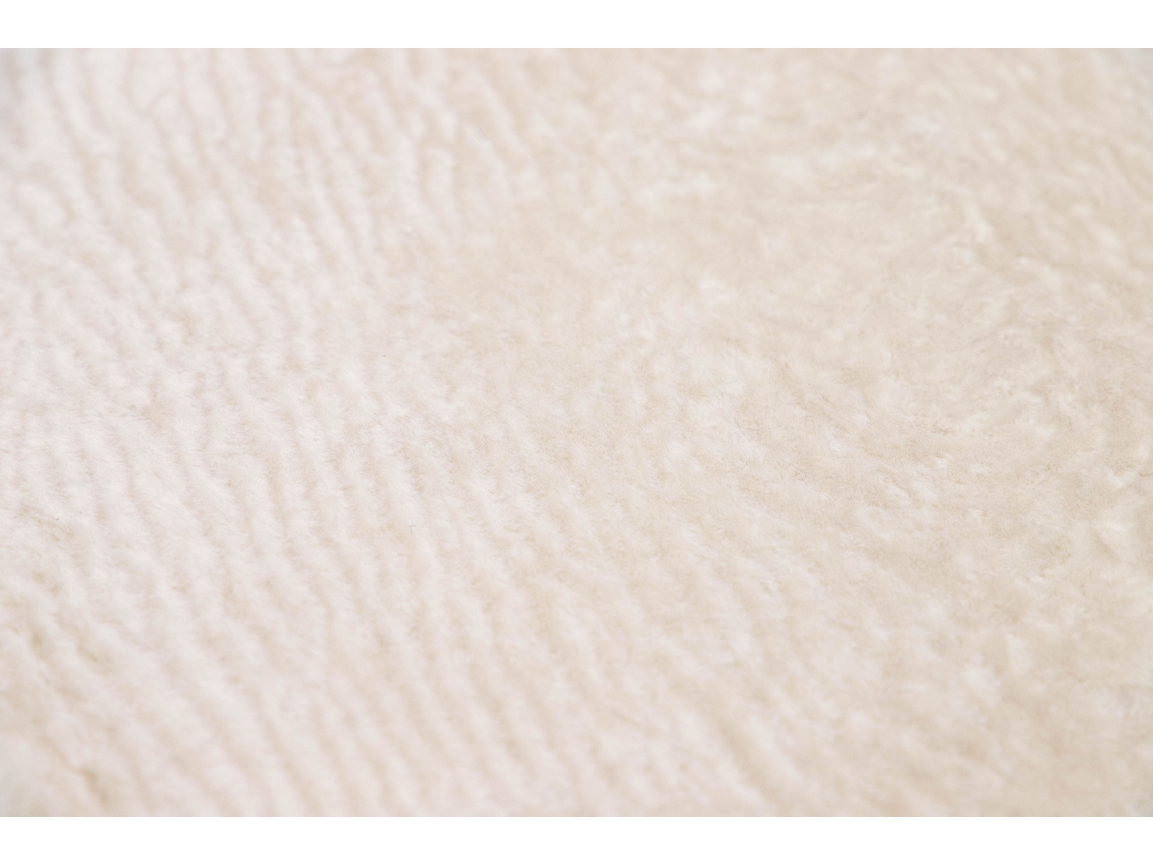 Modern Genuine Sheep Leather Custom Rug
