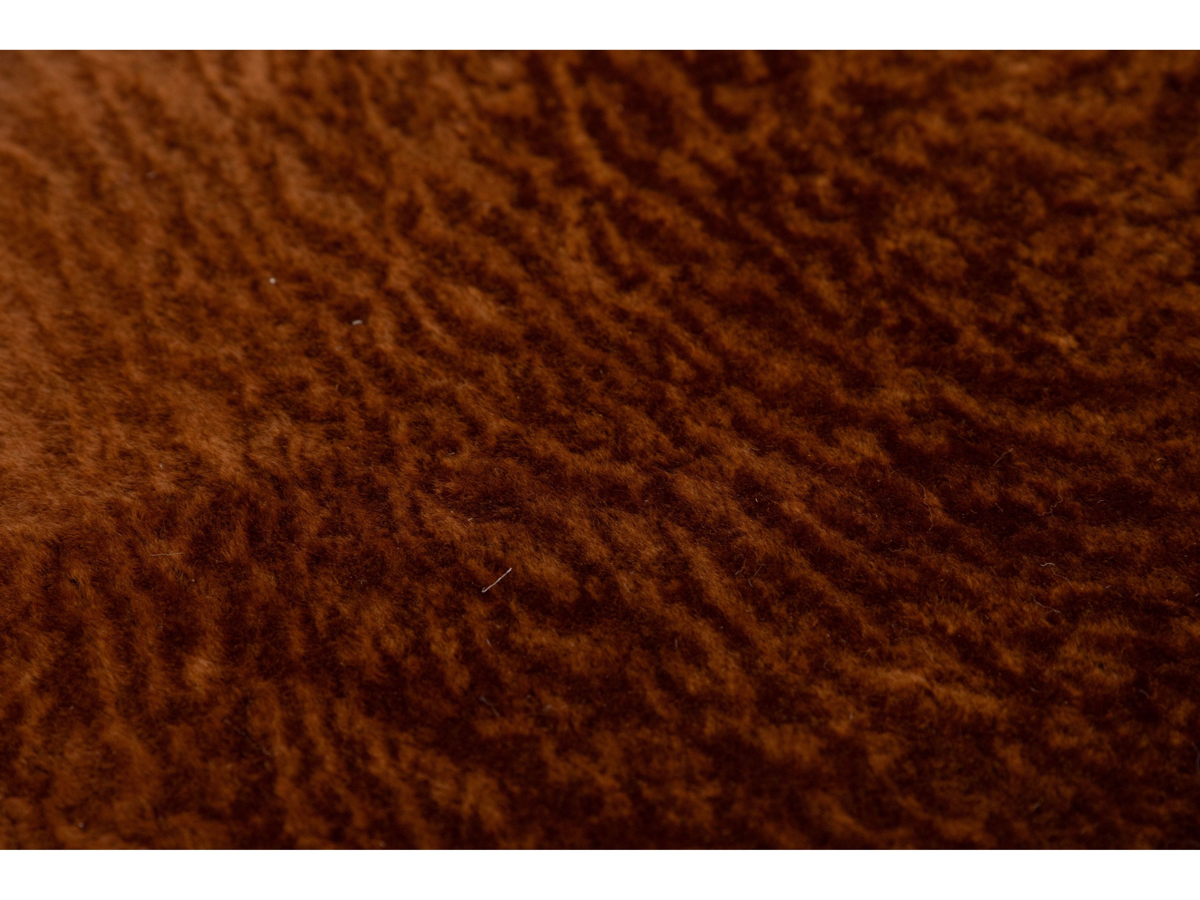 Modern Genuine Sheep Leather Custom Rug
