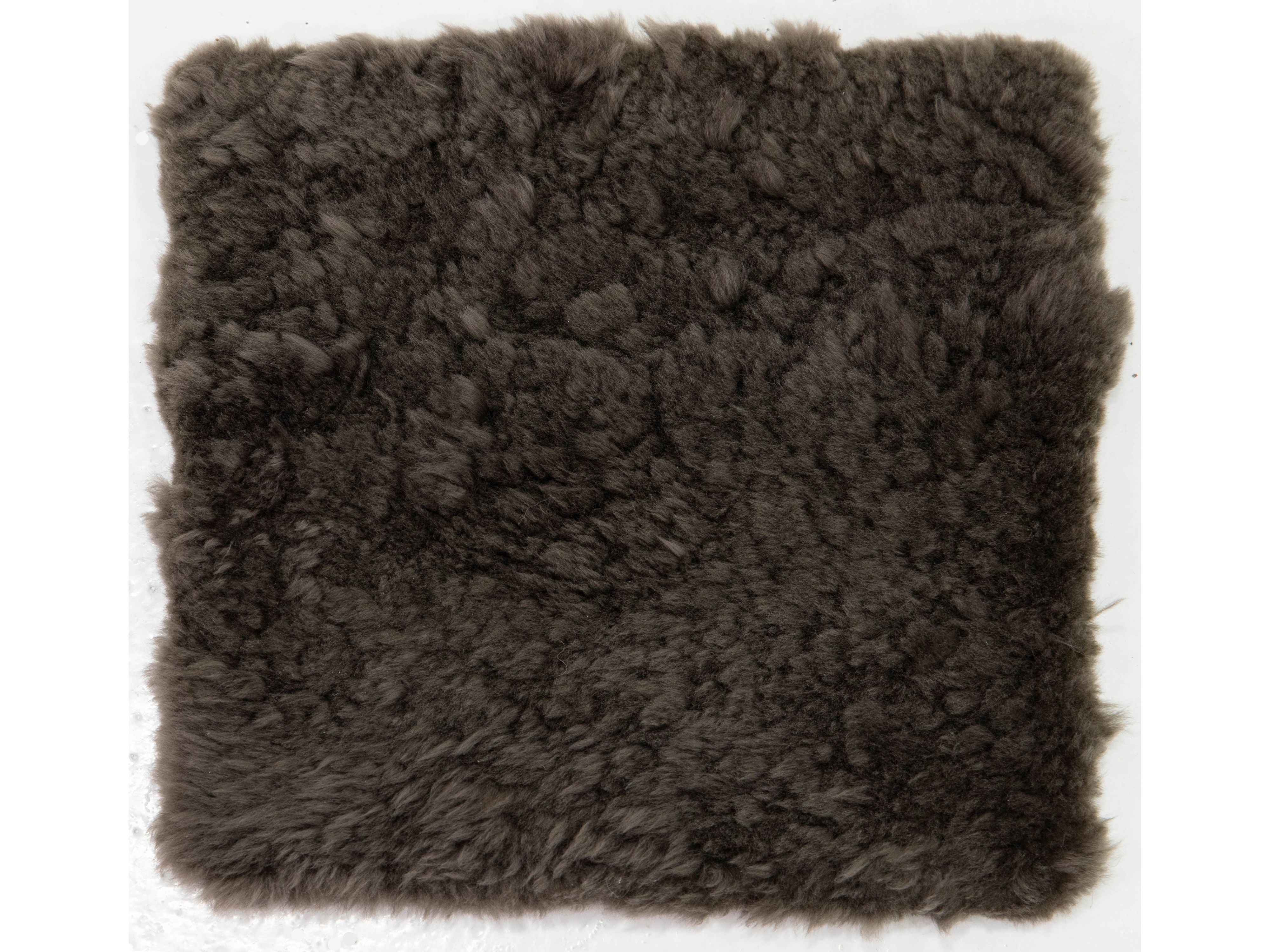 Modern Genuine Sheep Leather Custom Rug