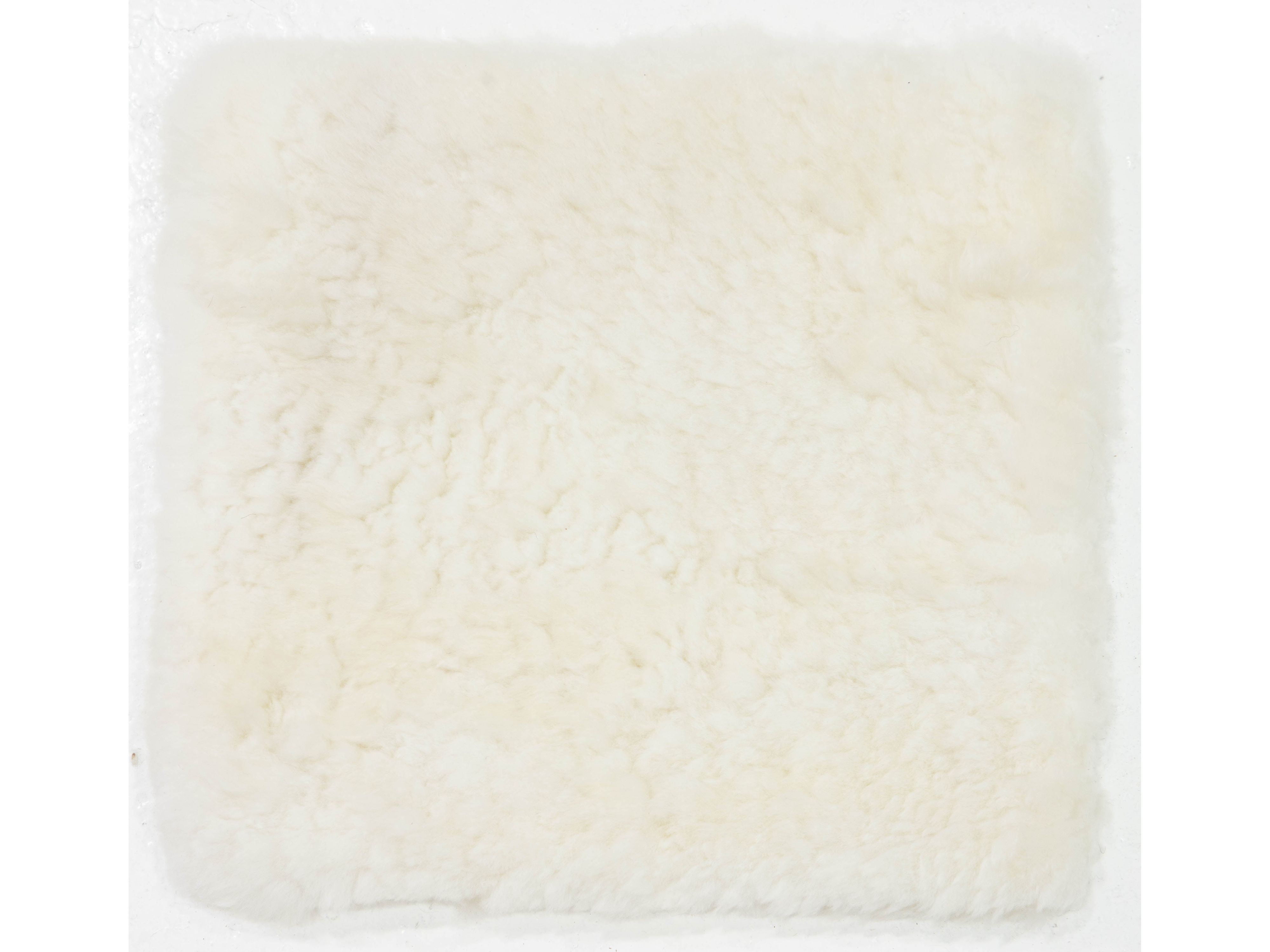 Modern Genuine Sheep Leather Custom Rug