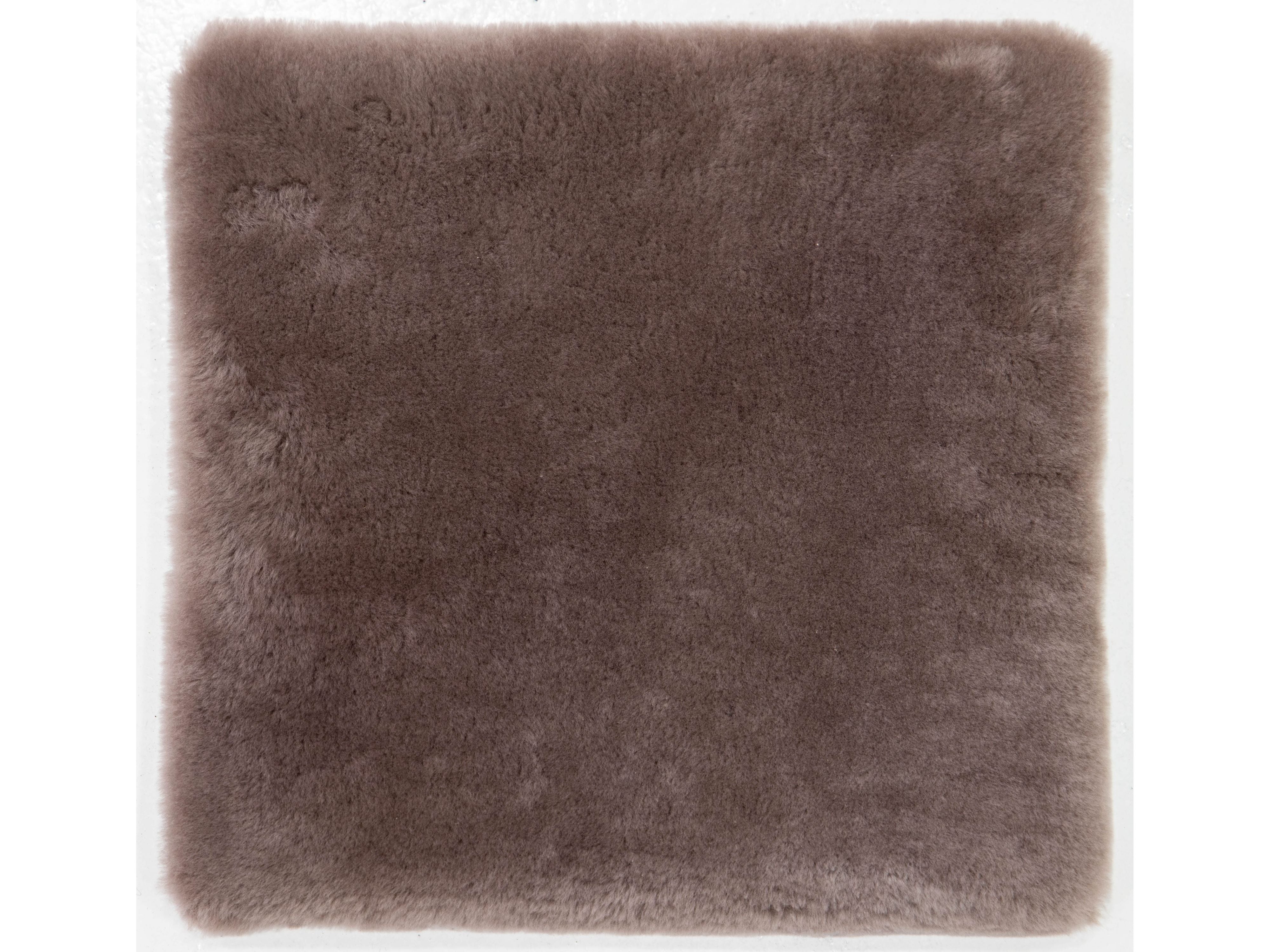 Modern Genuine Sheep Leather Custom Rug