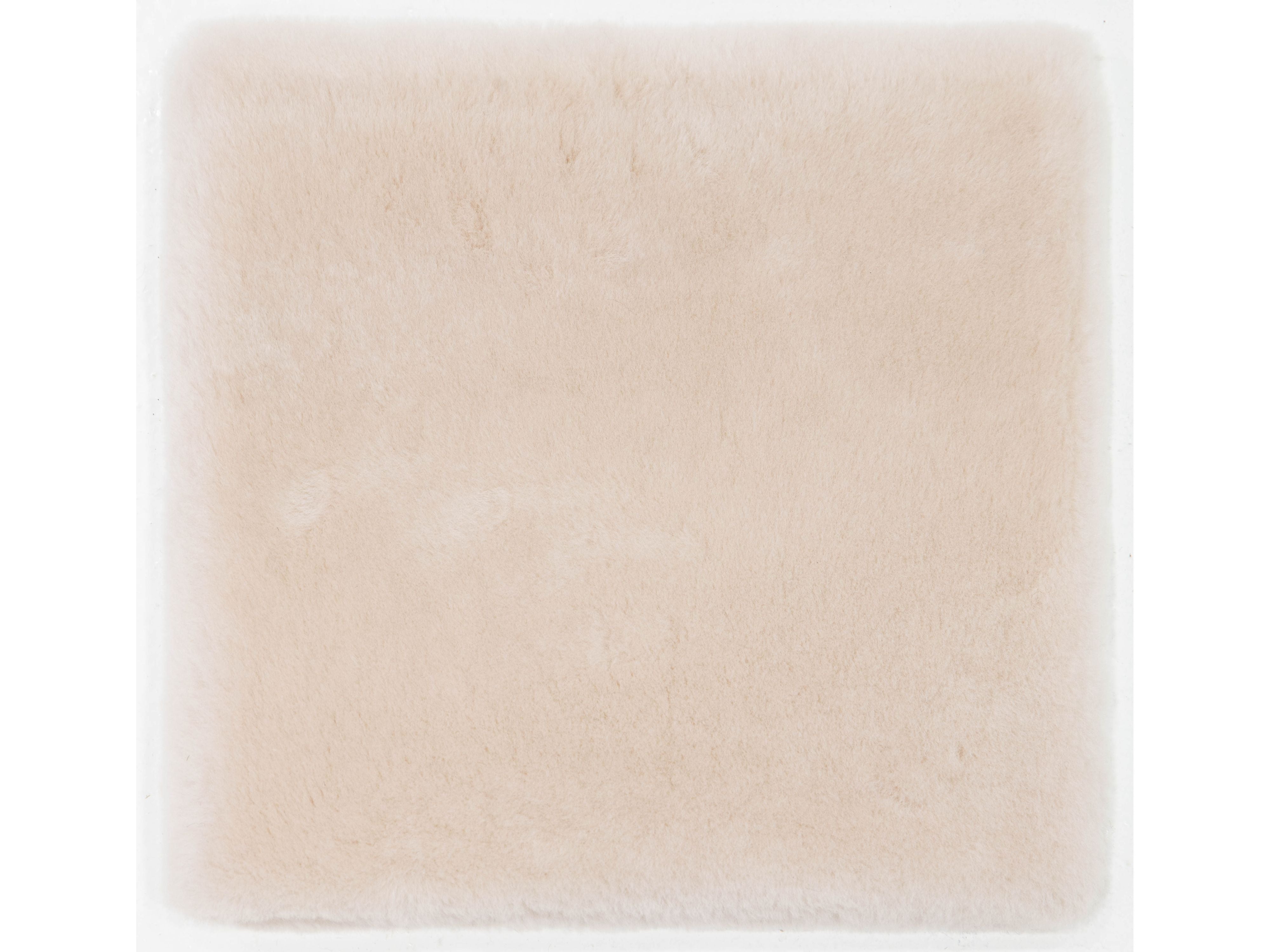 Modern Genuine Sheep Leather Custom Rug