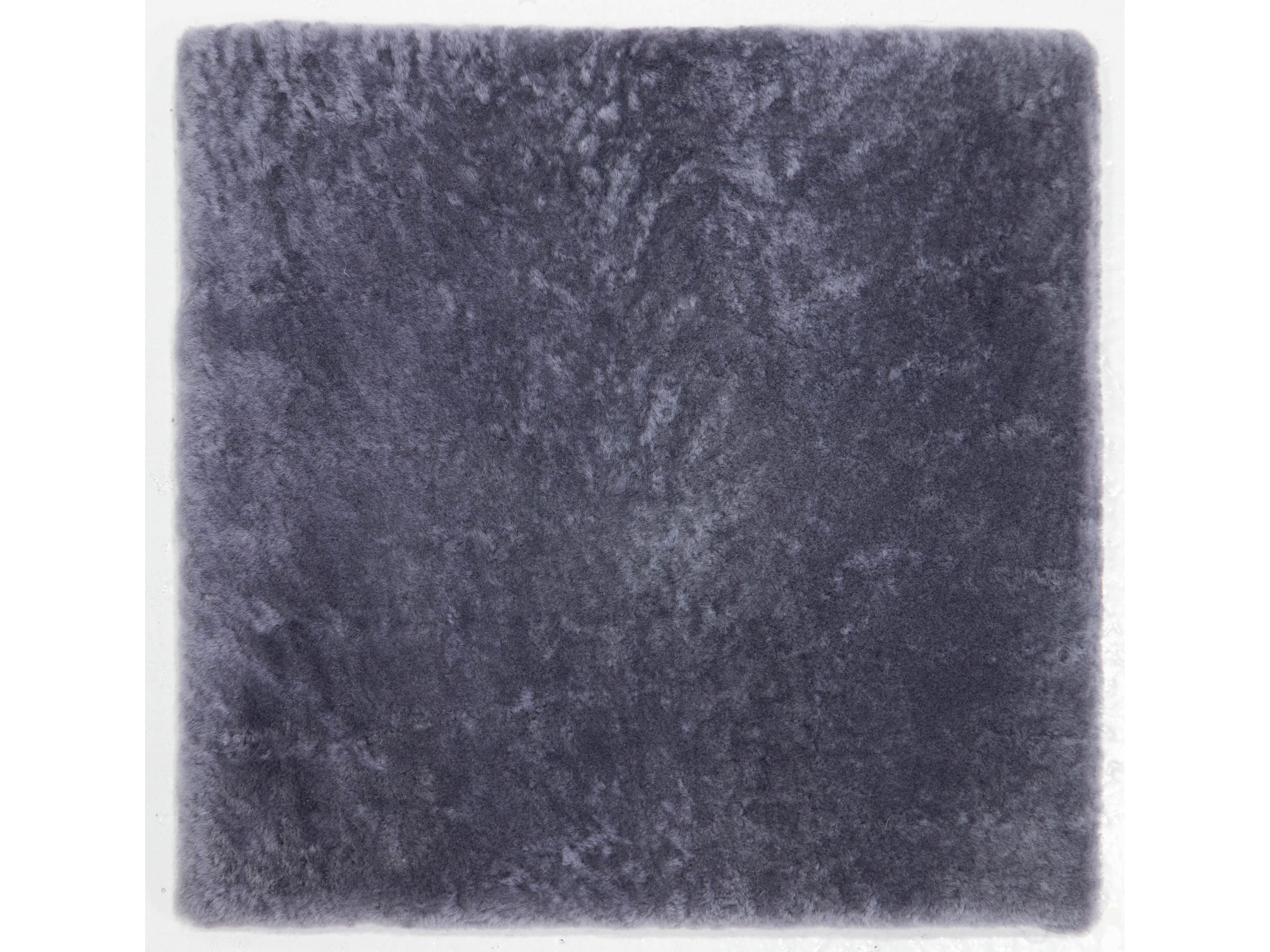 Modern Genuine Sheep Leather Custom Rug