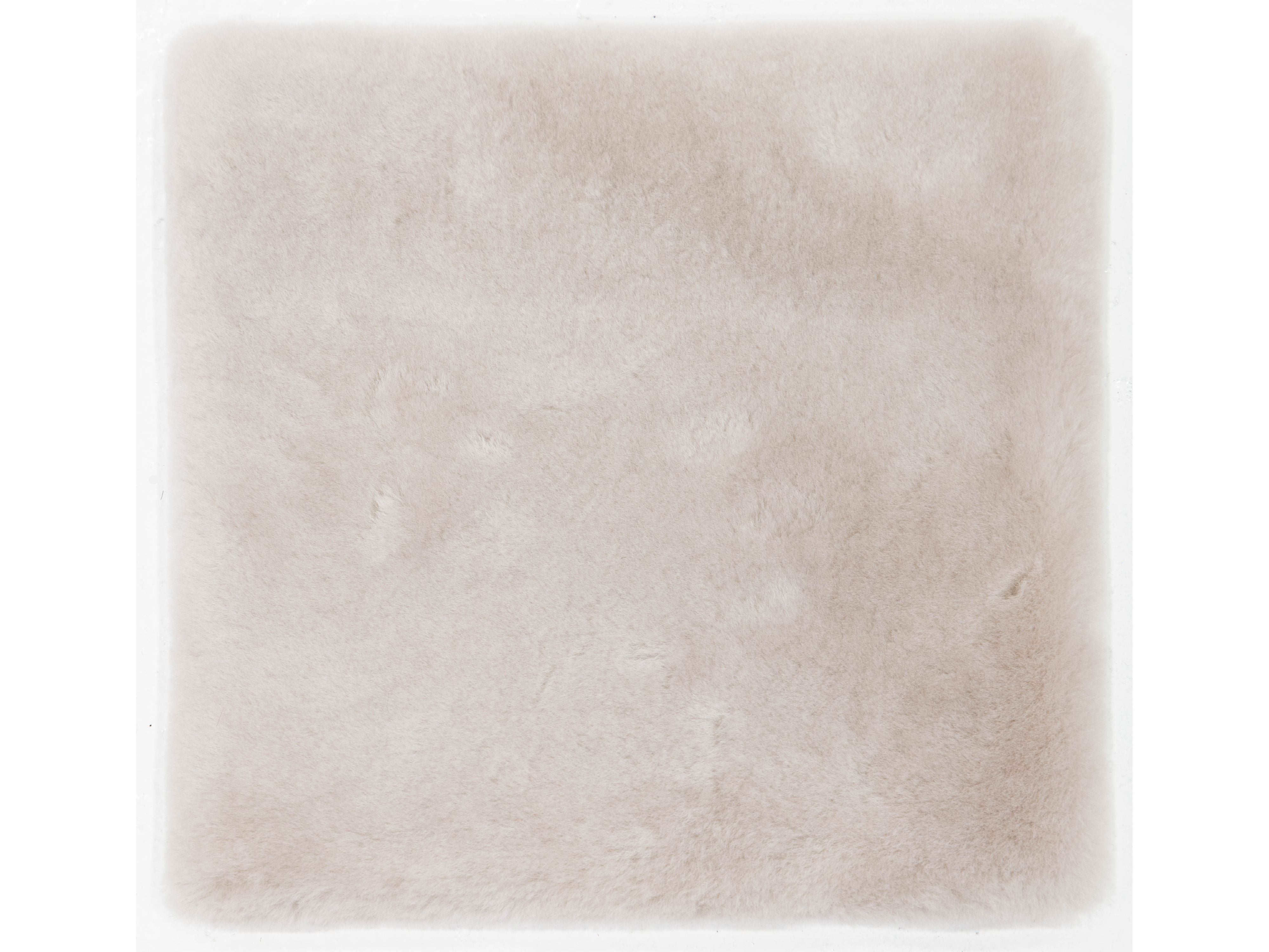 Modern Genuine Sheep Leather Custom Rug
