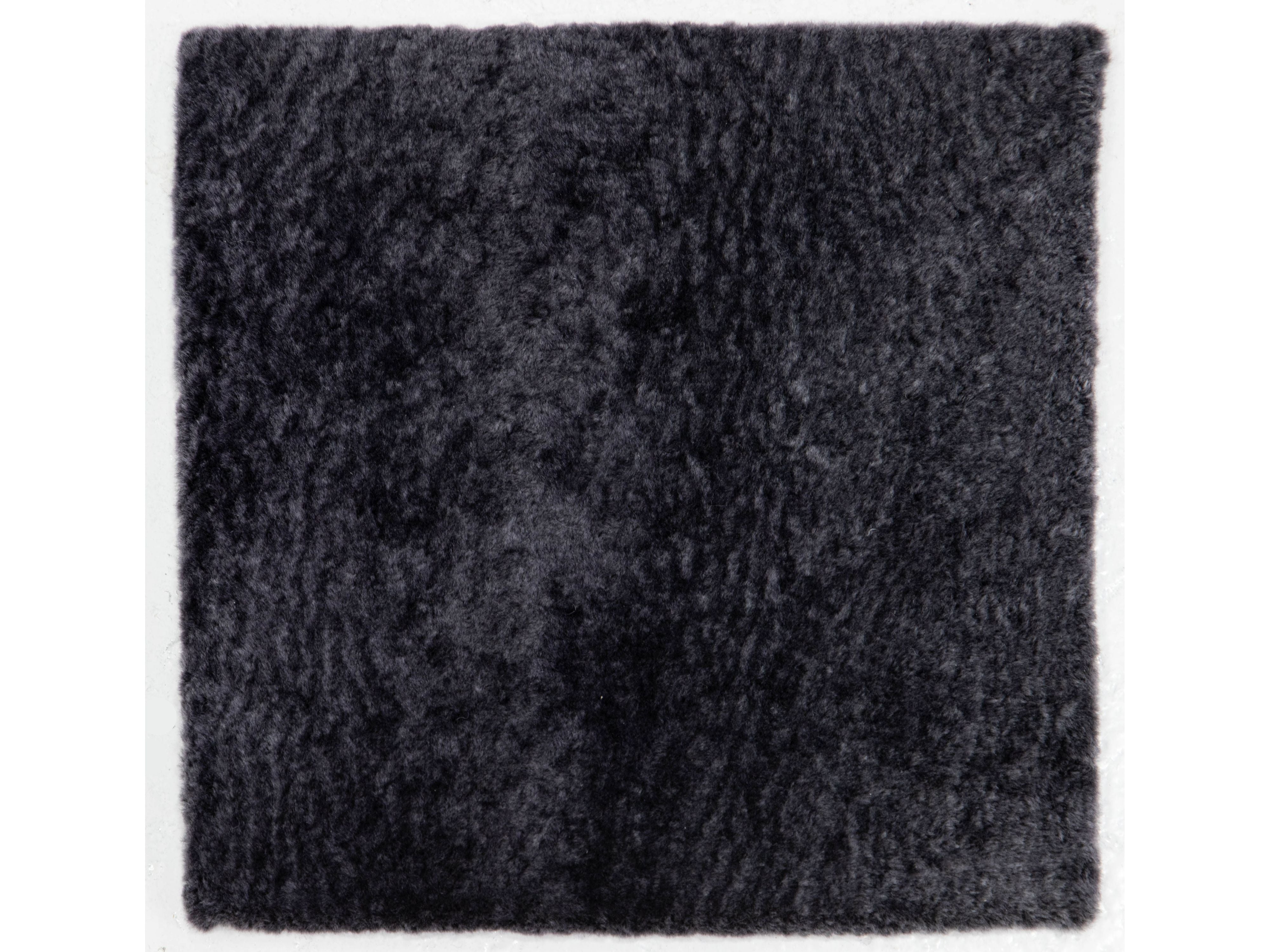 Modern Genuine Sheep Leather Custom Rug