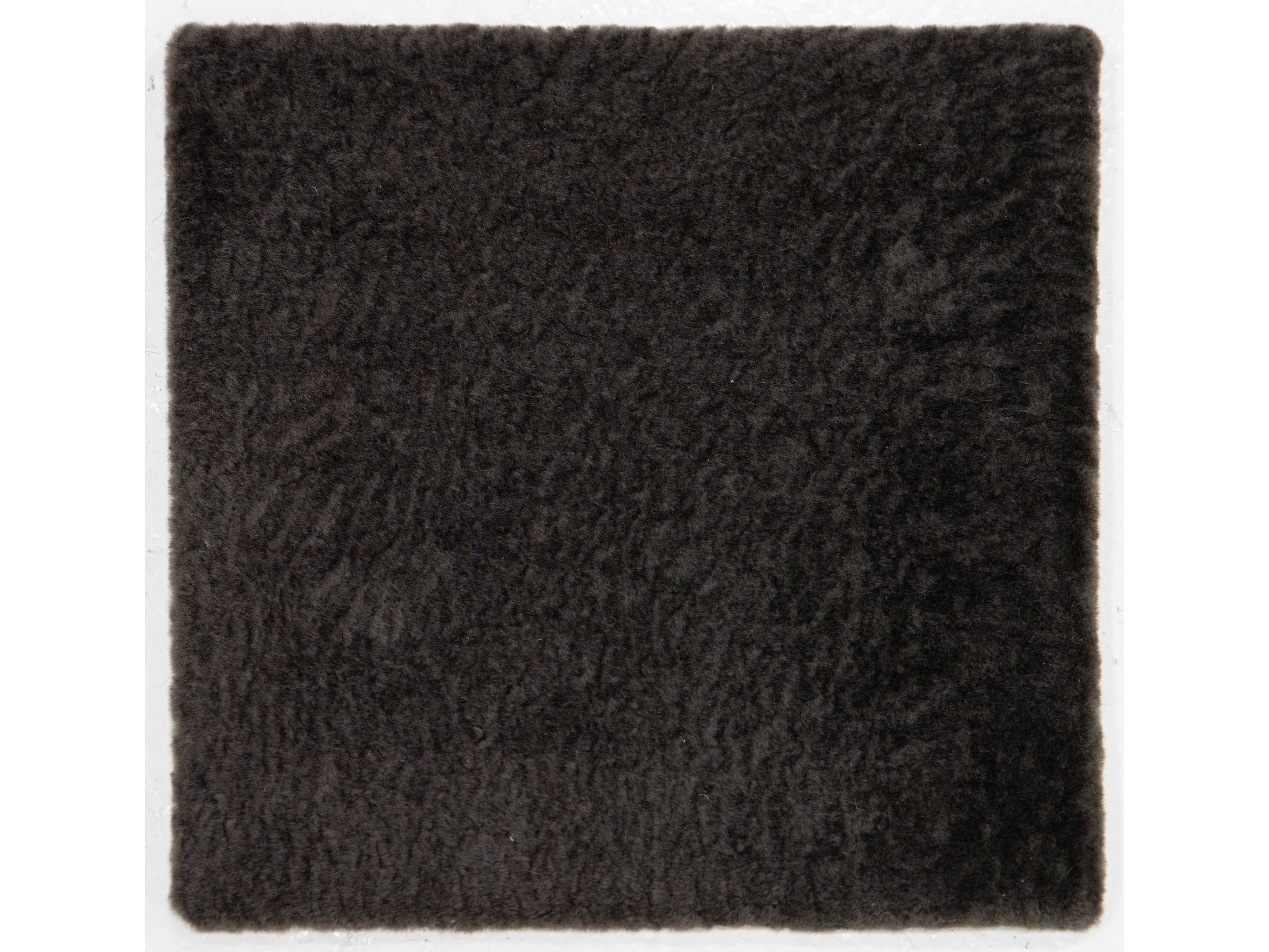 Modern Genuine Sheep Leather Custom Rug