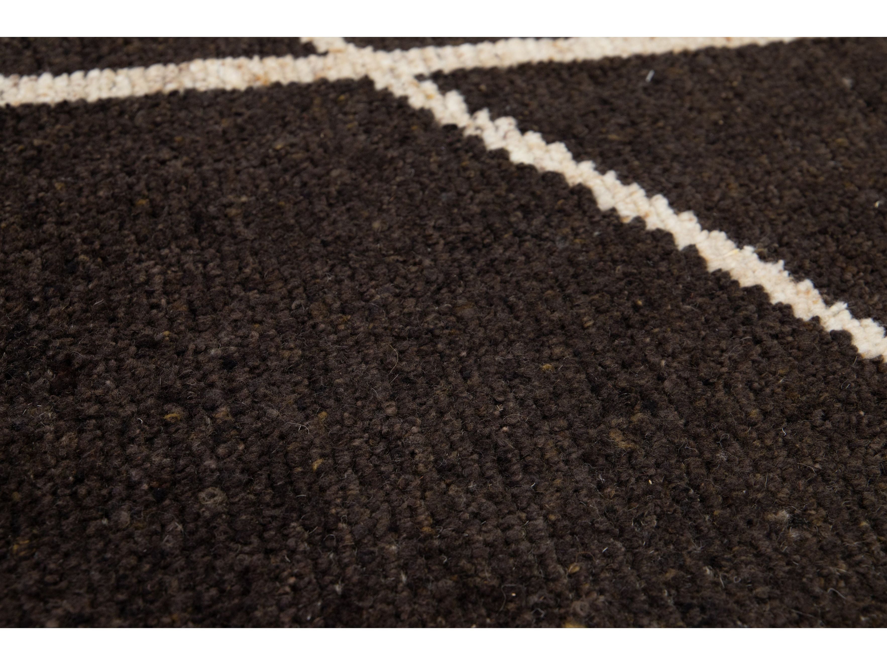 Modern Moroccan Wool Custom Rug