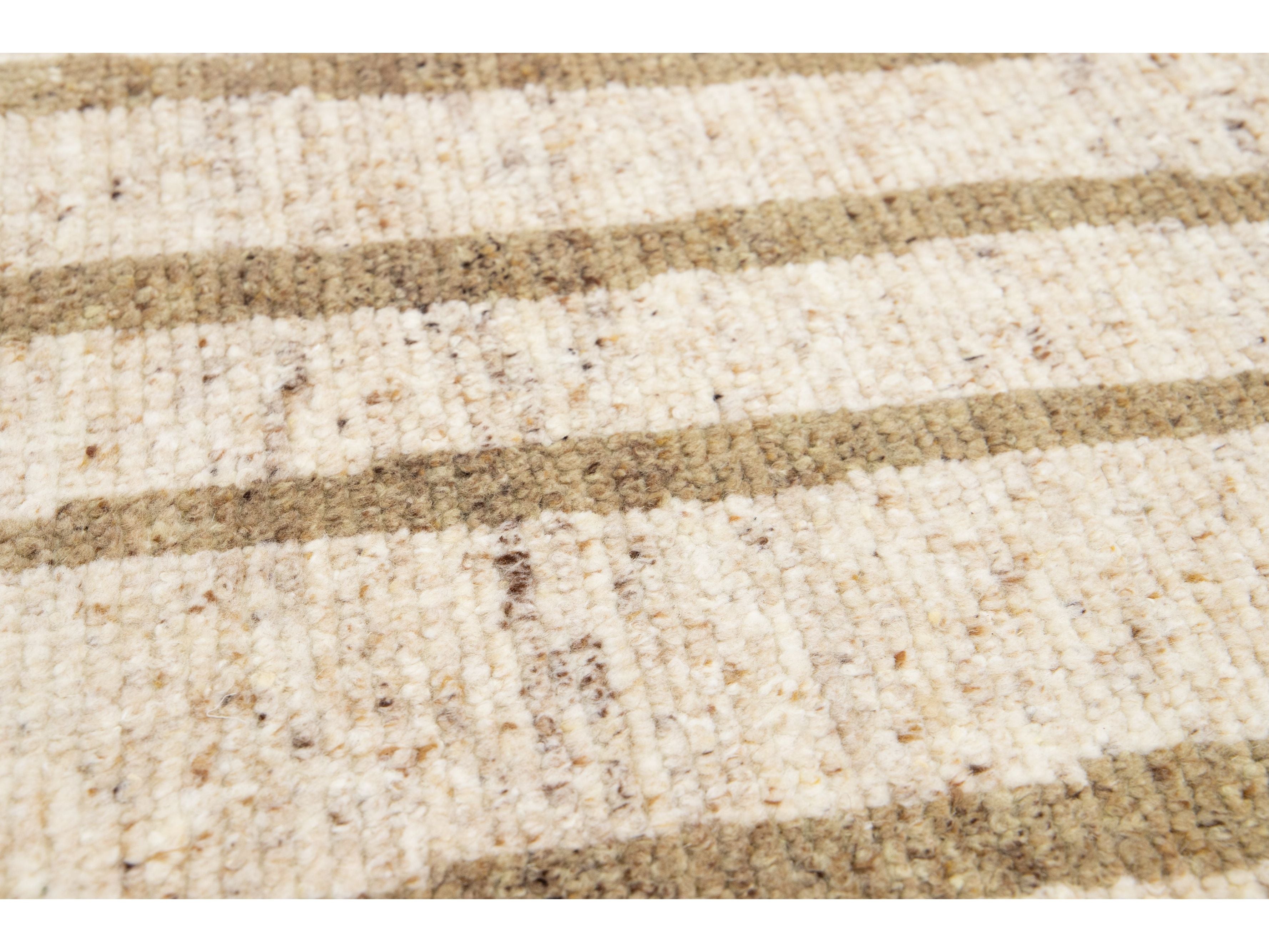 Modern Moroccan Wool Custom Rug