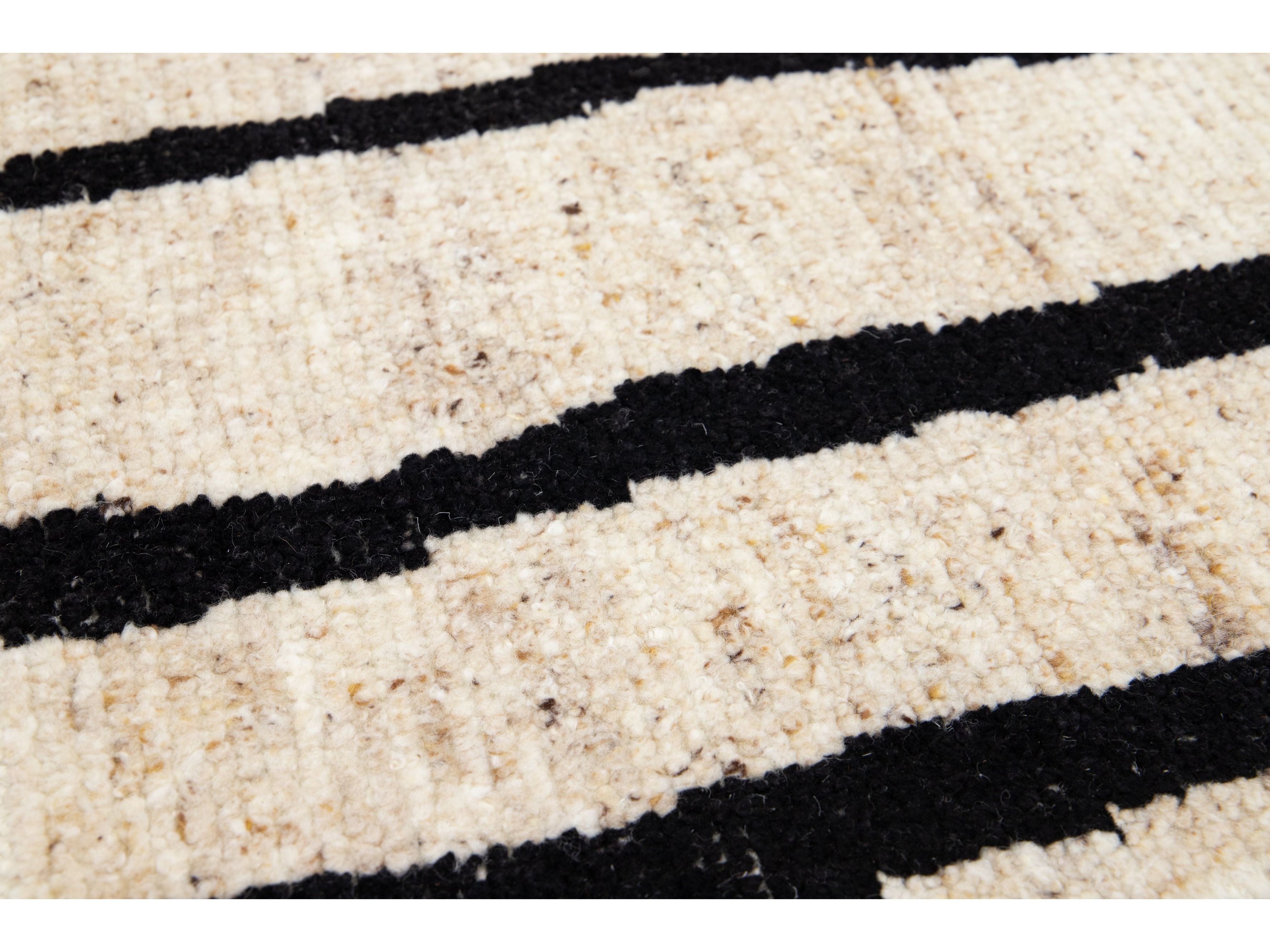 Modern Moroccan Wool Custom Rug