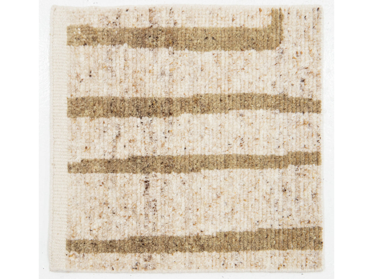 Modern Moroccan Wool Custom Rug