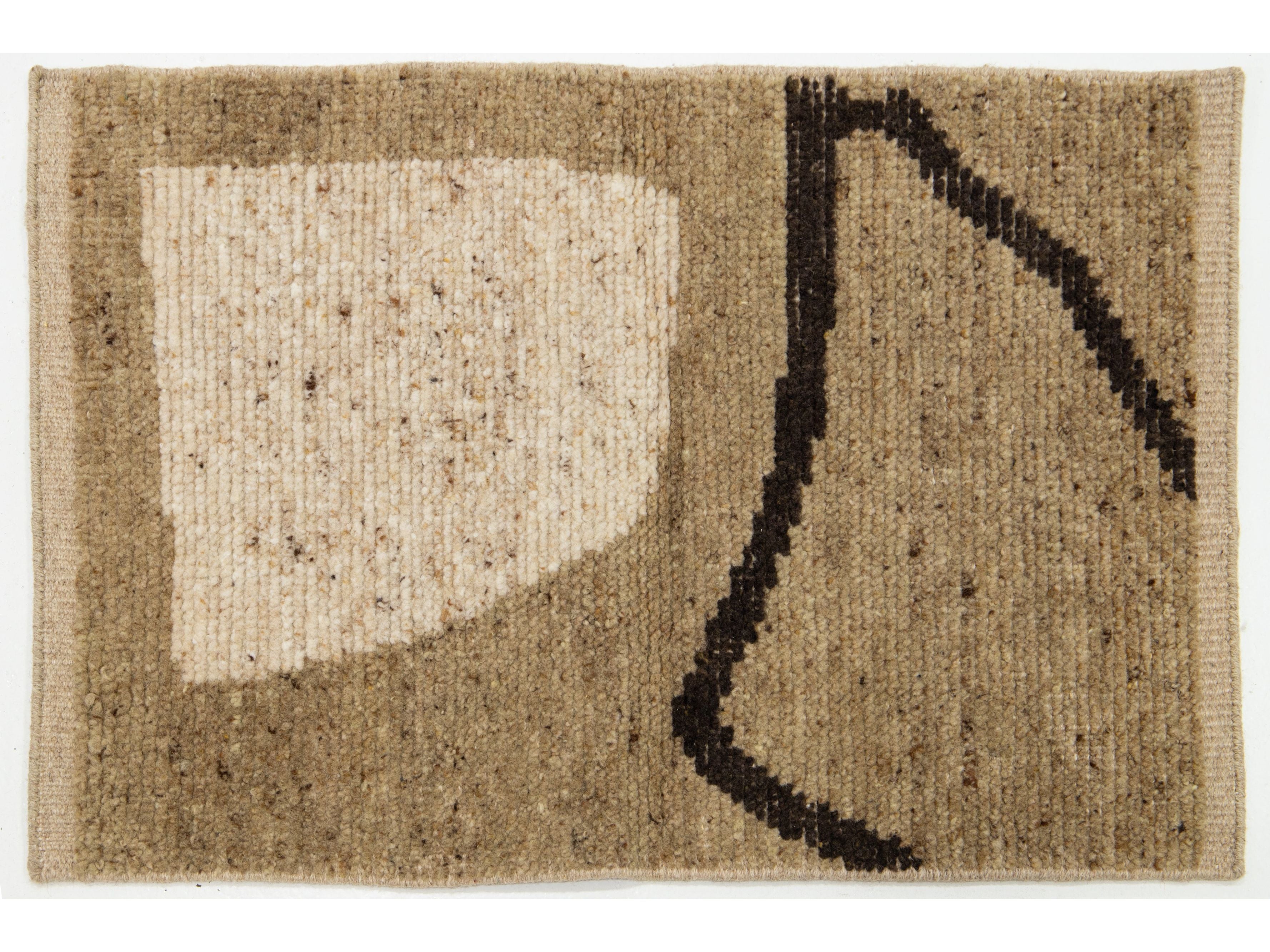 Modern Moroccan Wool Custom Rug
