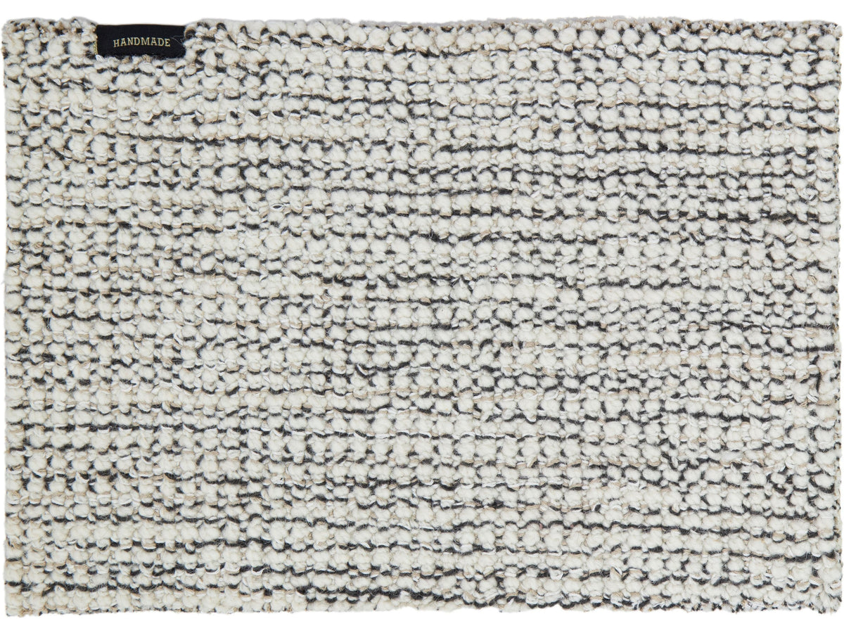 Modern Willow Broadloom Wool and Tencel Custom Rug