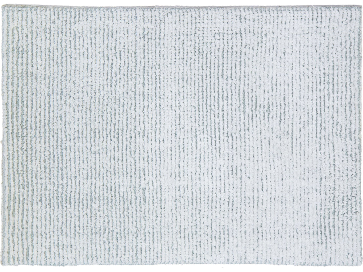 Modern Malibu Broadloom Wool and Polycotton Custom Rug