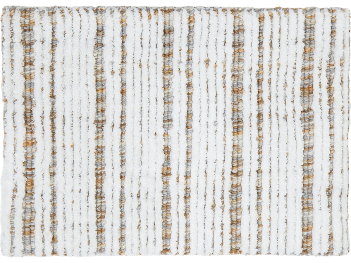Modern Courchevel Broadloom Nylon and Polyester Blend Custom Rug