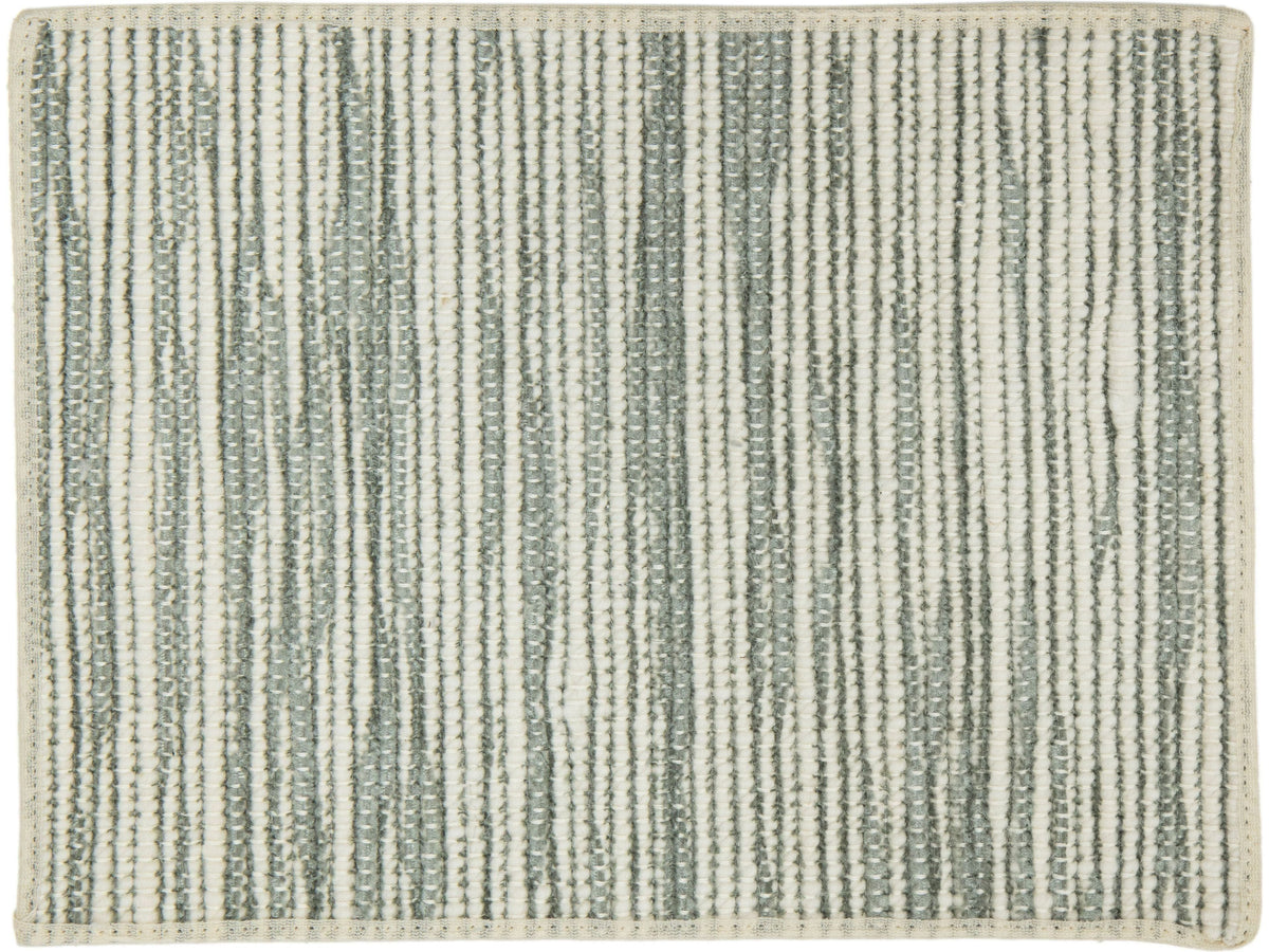 Modern Hanna Broadloom Wool, Polyester and Cotton Custom Rug