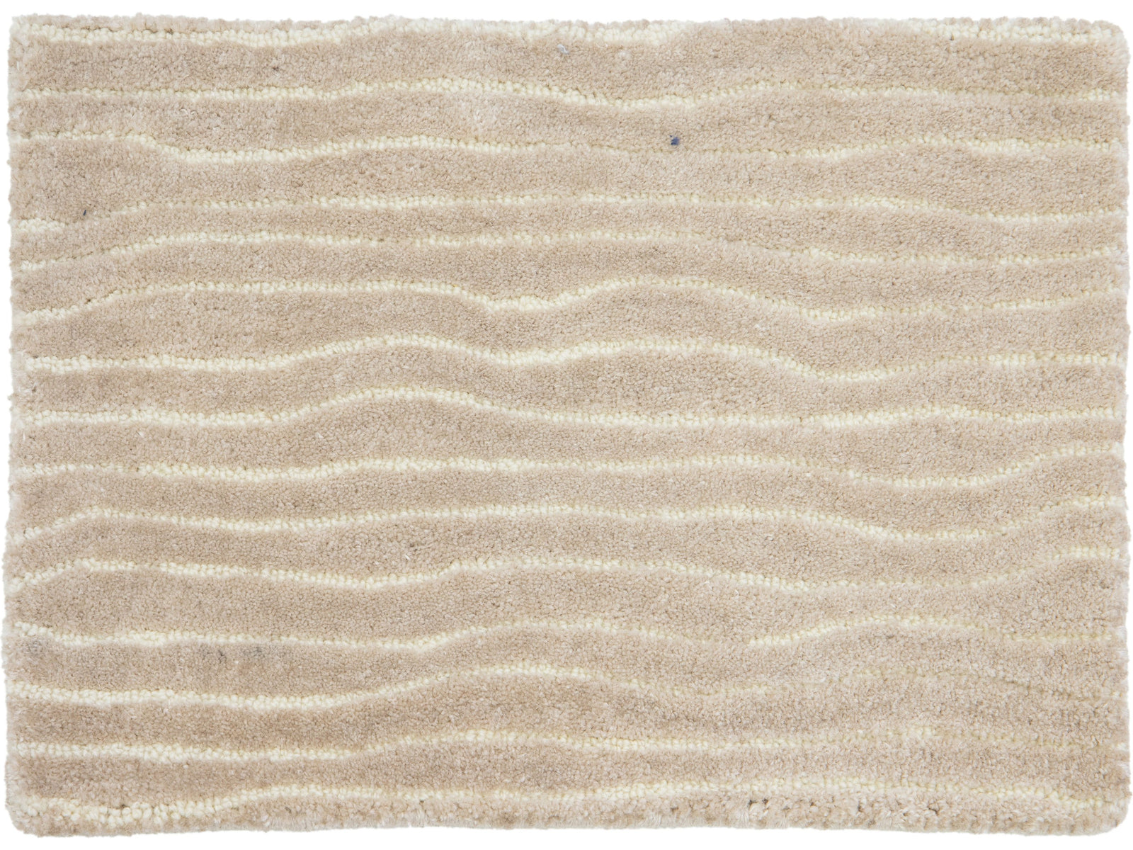 Modern Rue Broadloom Wool and Polyester Custom Rug