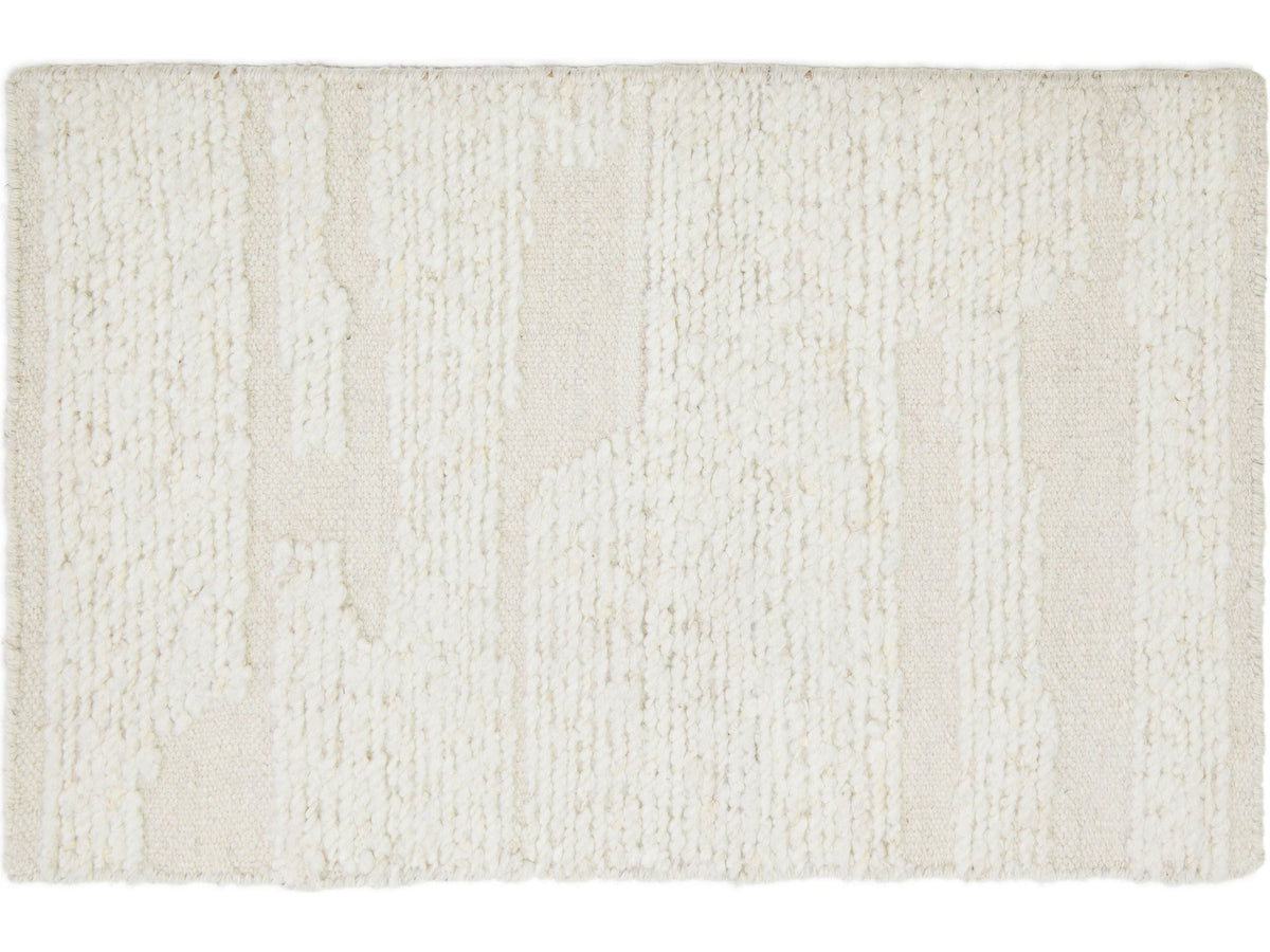 Modern Moroccan Wool Custom Rug
