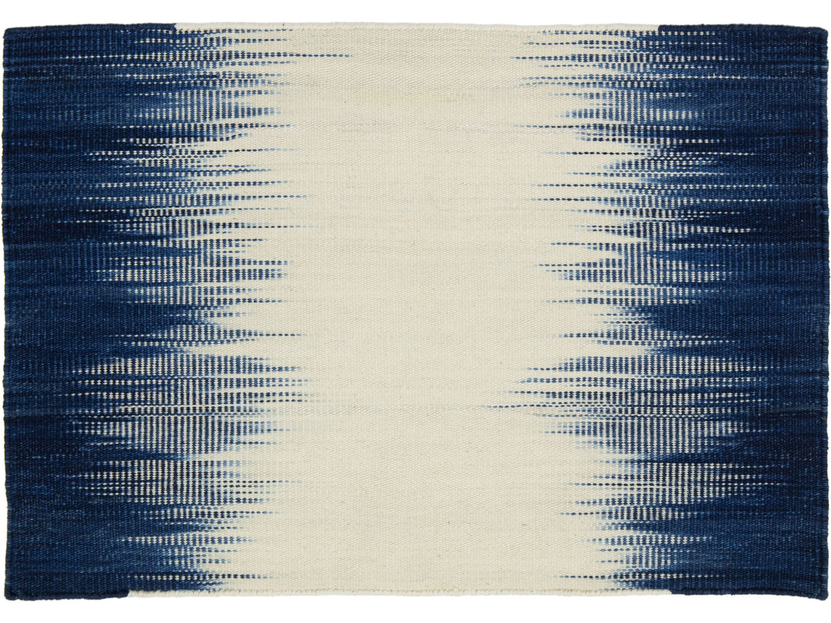 Modern Kilim Flatweave Custom Wool Rug