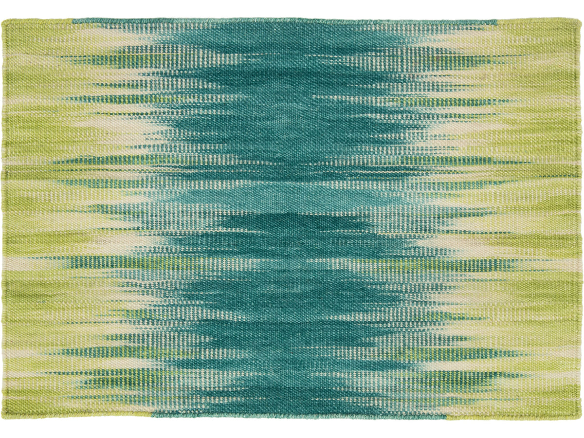 Modern Kilim Flatweave Custom Wool Rug