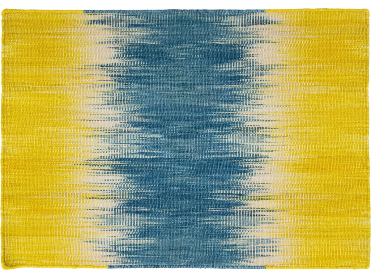 Modern Kilim Flatweave Custom Wool Rug