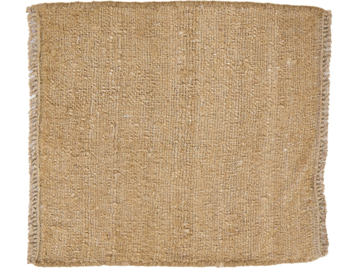 Modern Desert Collection Silk and Linen Custom Rug