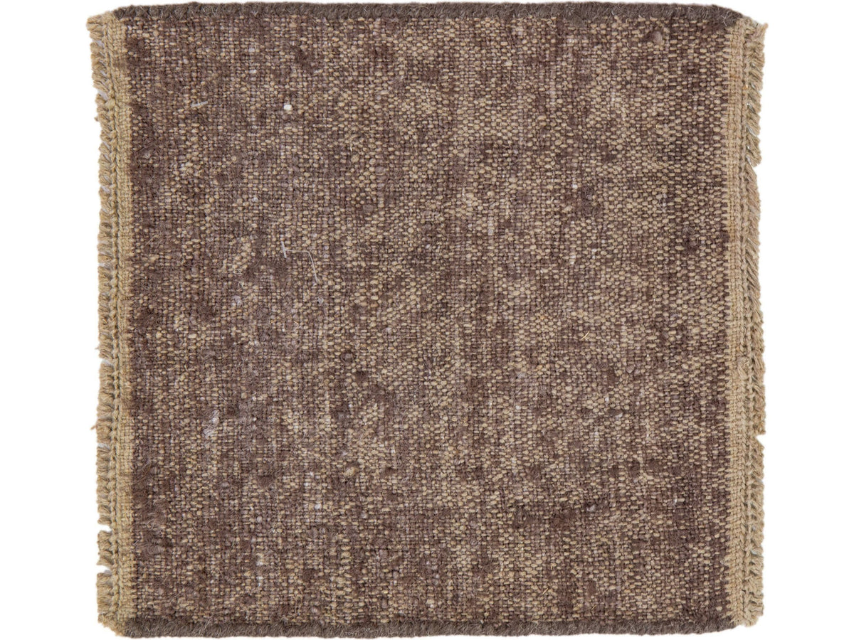 Modern Desert Collection Silk and Linen Custom Rug