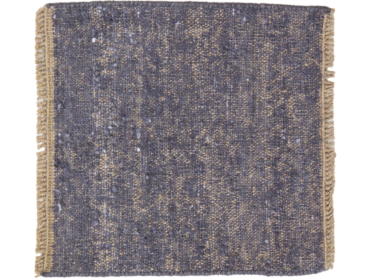 Modern Desert Collection Silk and Linen Custom Rug