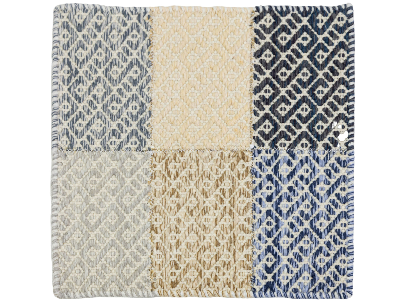 Modern Finley Flatweaves Broadloom Wool Custom Rug