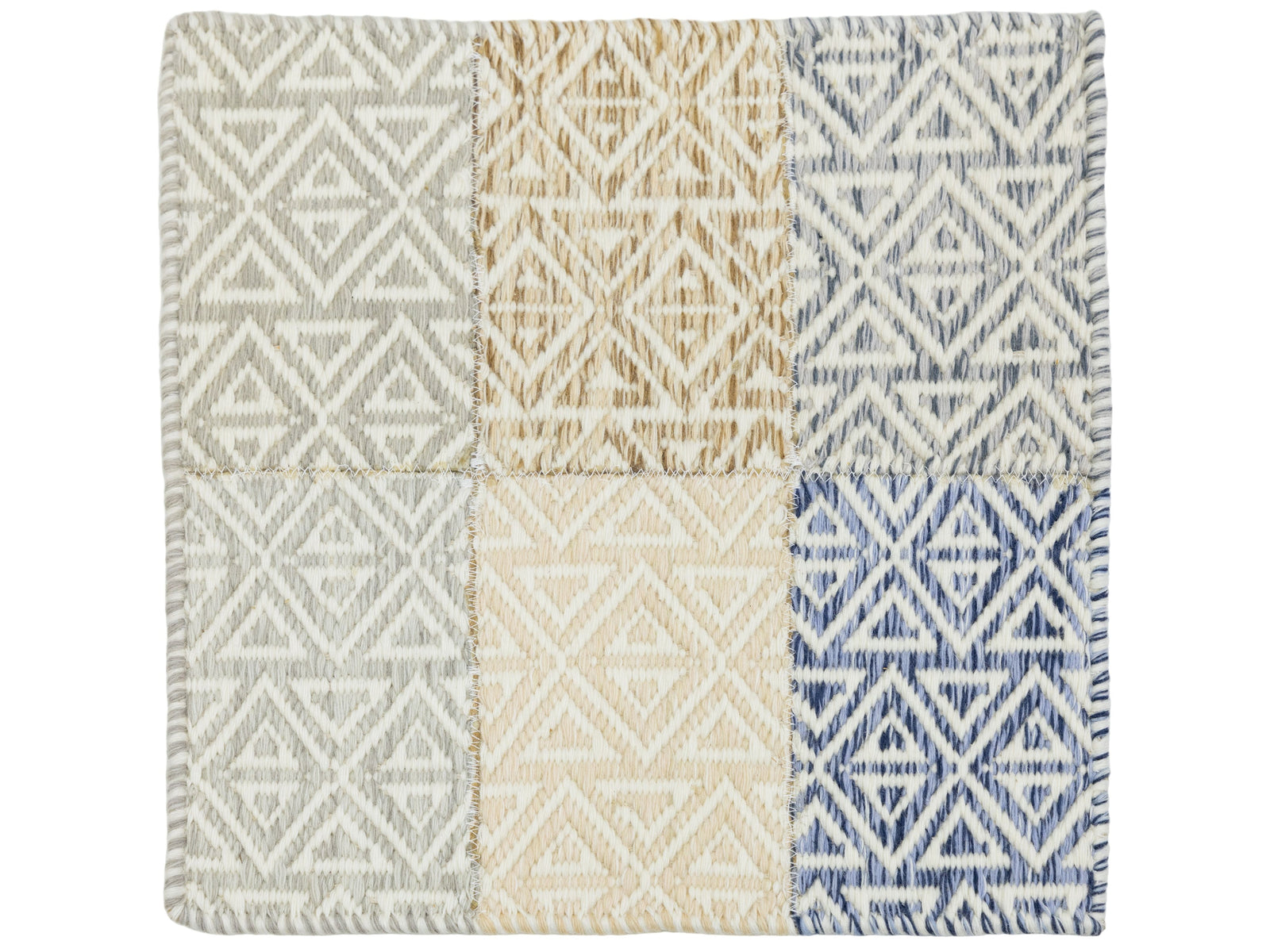 Modern Finley Flatweaves Broadloom Wool Custom Rug