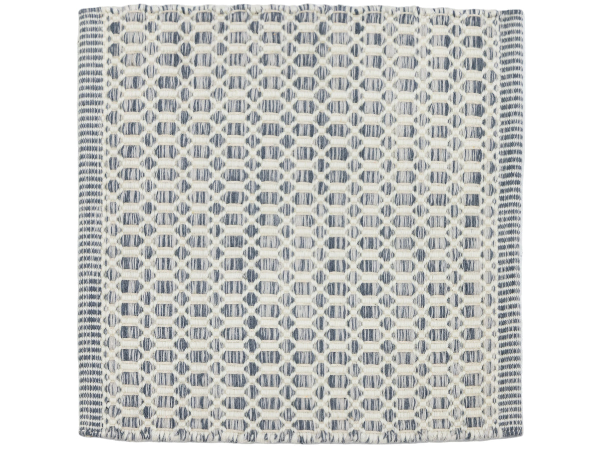 Modern Finley Flatweaves Broadloom Wool Custom Rug