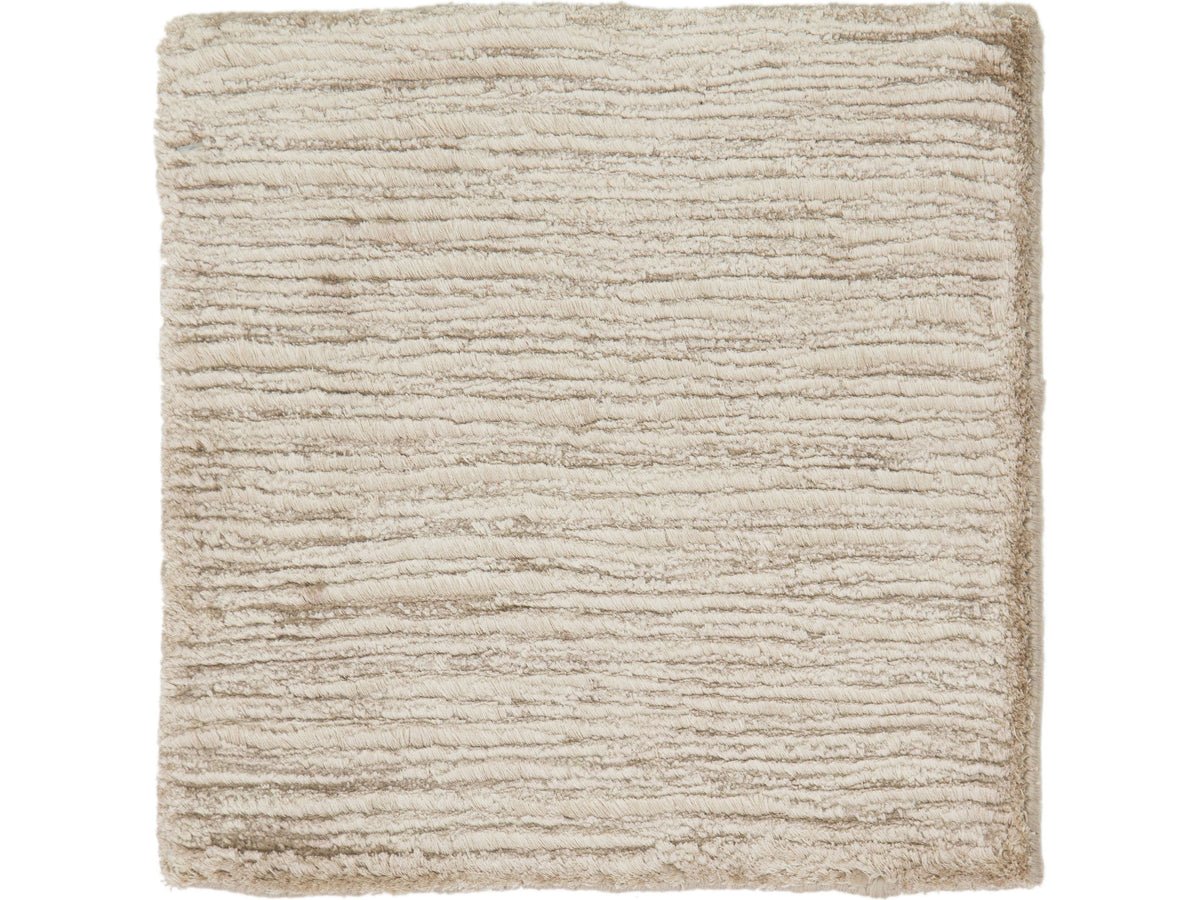 Modern Textured Silk Custom Rug