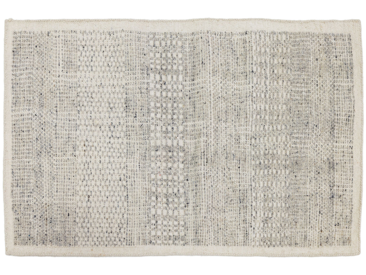 Modern Moroccan Wool Custom Rug
