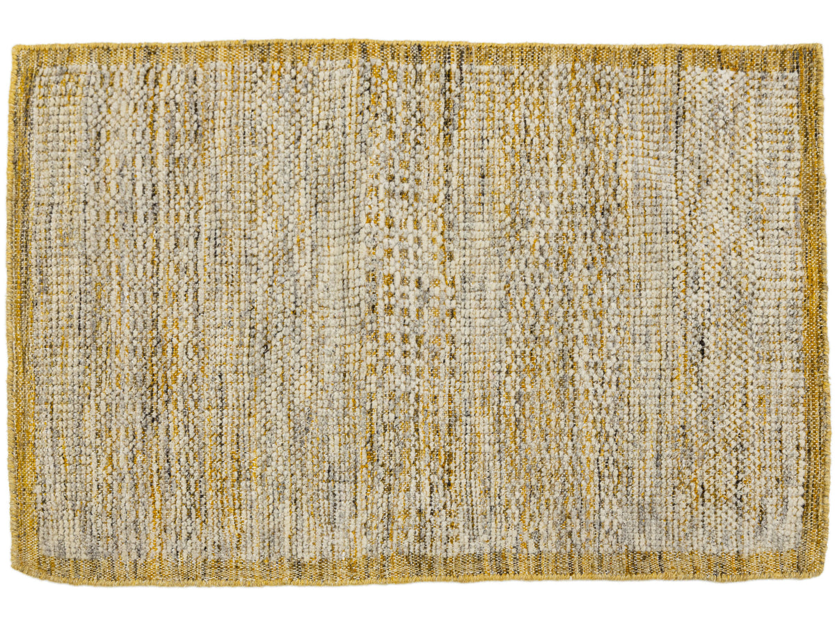 Modern Moroccan Wool Custom Rug