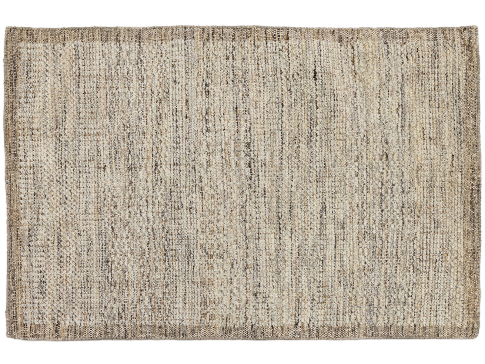 Modern Moroccan Wool Custom Rug