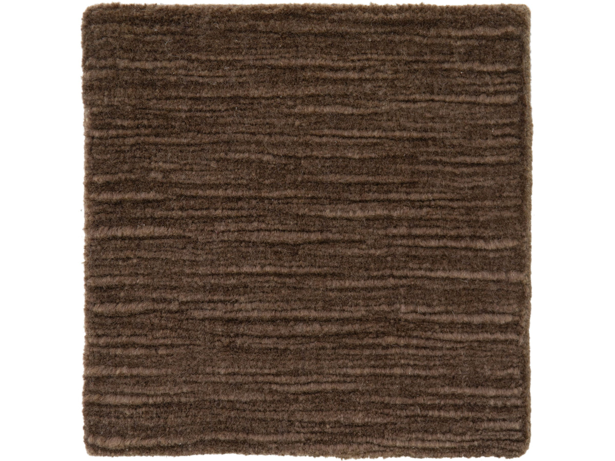 Modern Textured Wool Custom Rug
