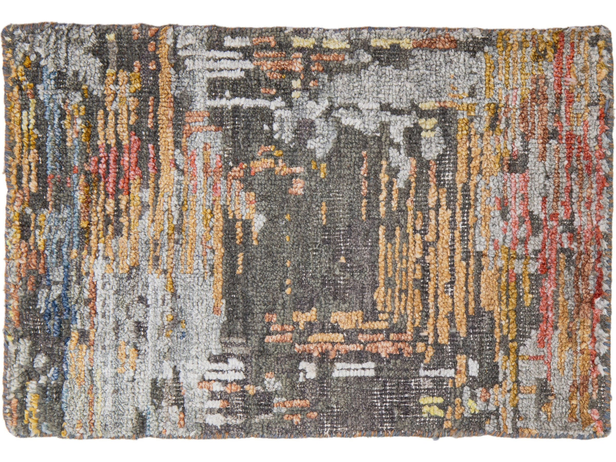 Modern Wool and Silk Custom Rug