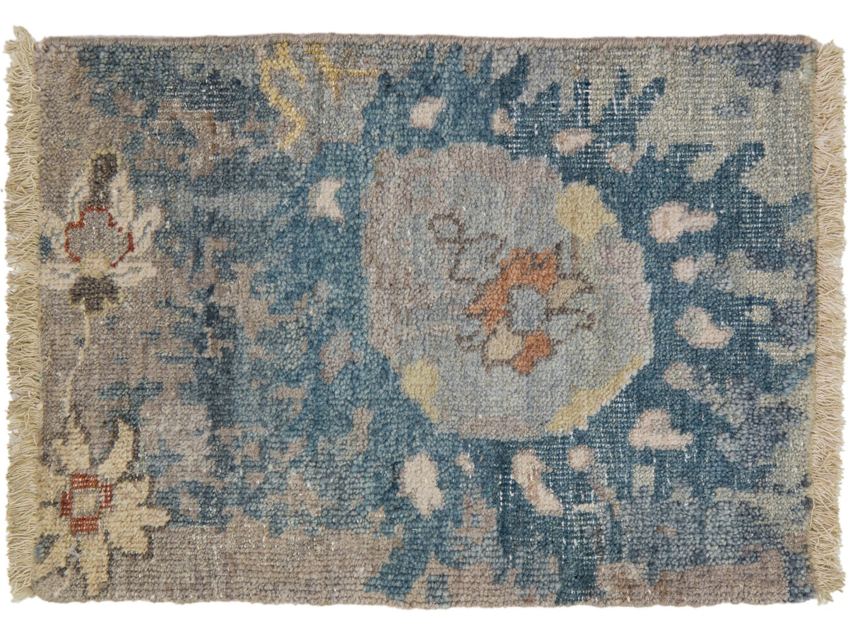 Modern Oushak Wool Custom Rug