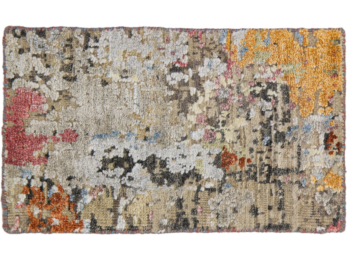 Modern Wool and Silk Custom Rug