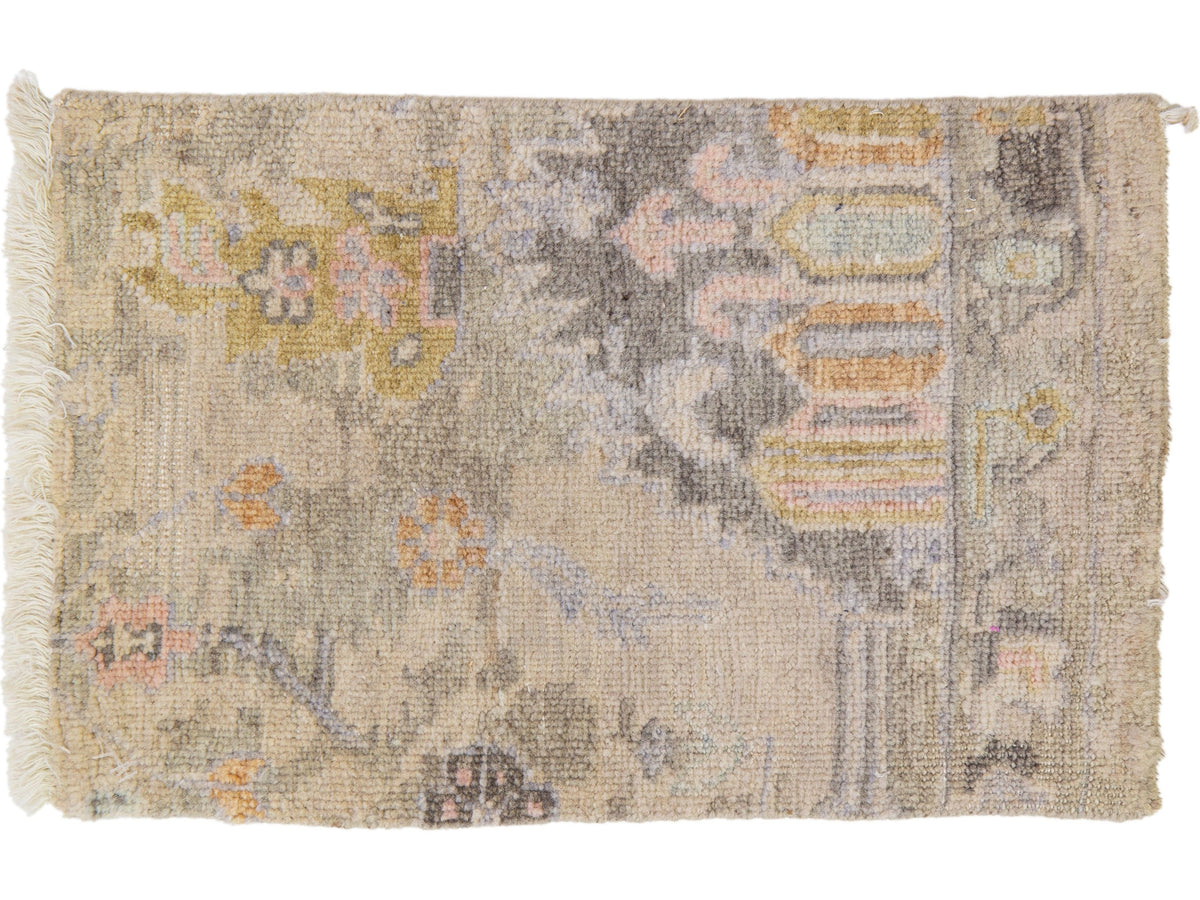Modern Oushak Wool Custom Rug