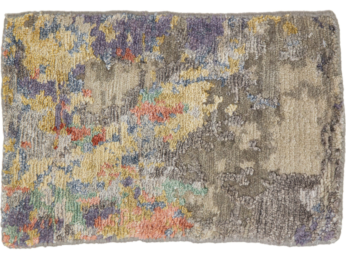 Modern Wool and Silk Custom Rug