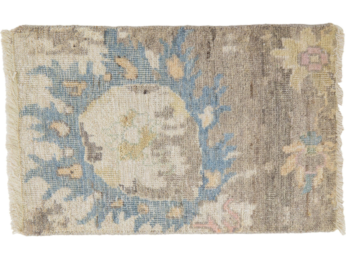 Modern Oushak Wool Custom Rug