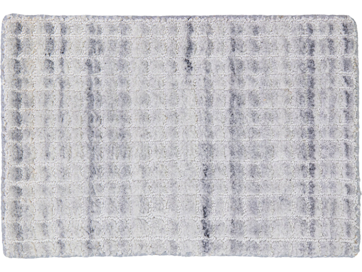 Modern Wool and Silk Custom Rug