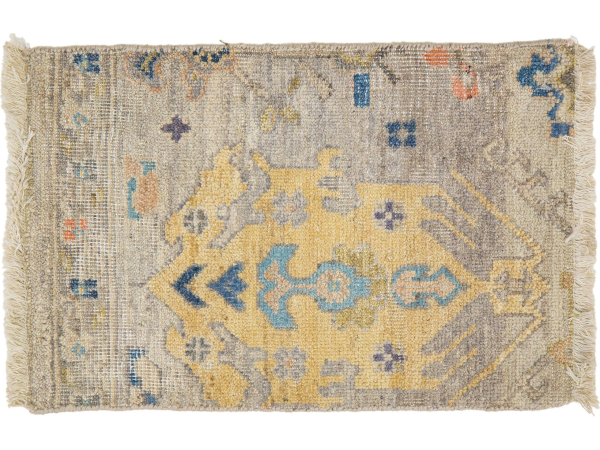 Modern Oushak Wool Custom Rug