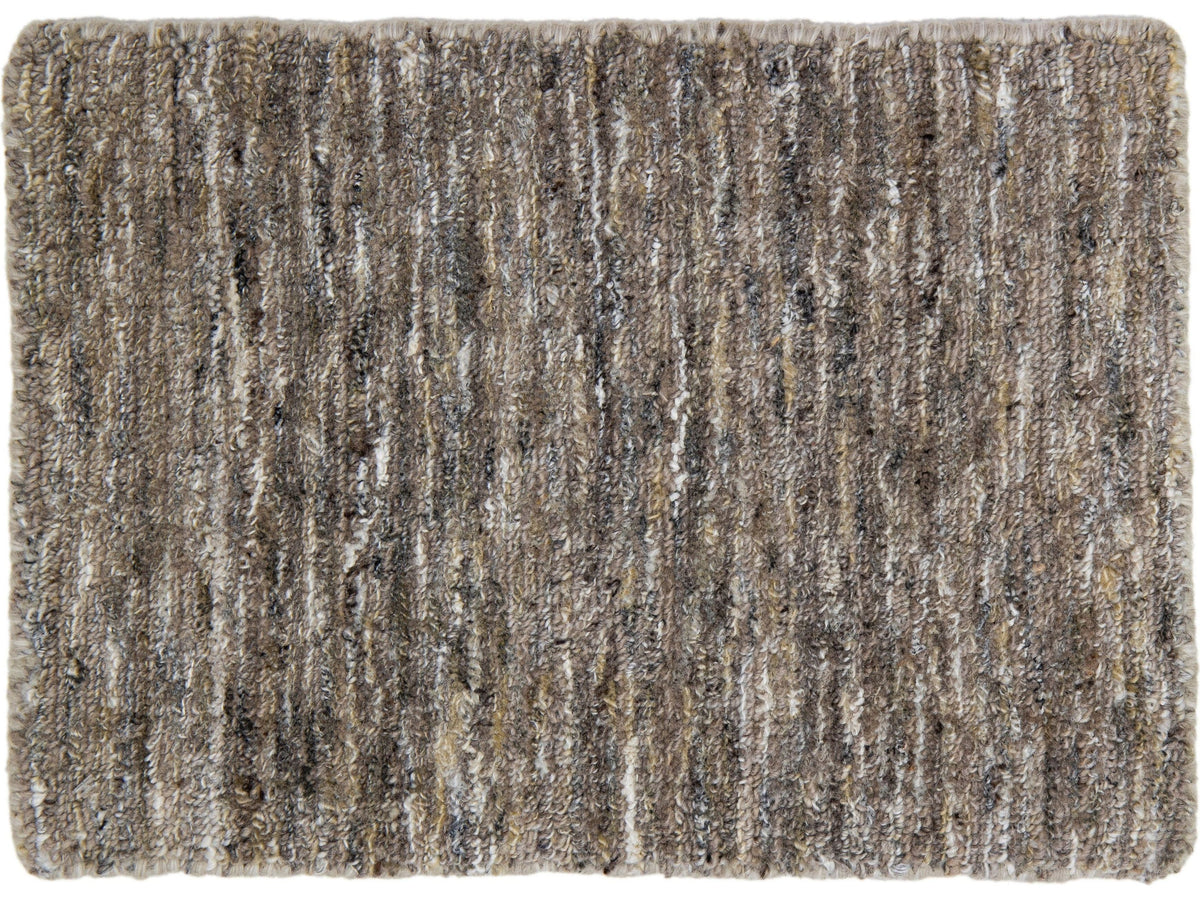 Modern Wool and Silk Custom Rug