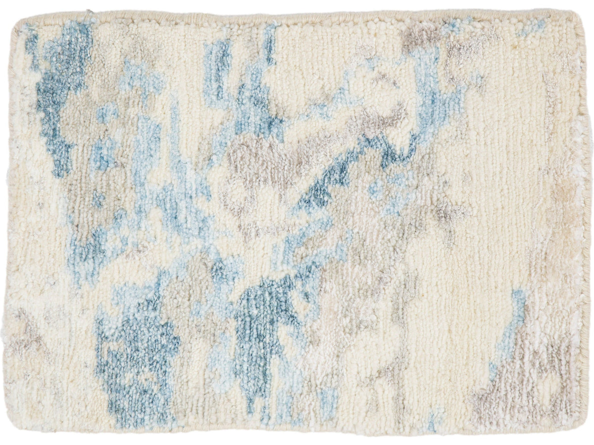 Modern Wool and Silk Custom Rug