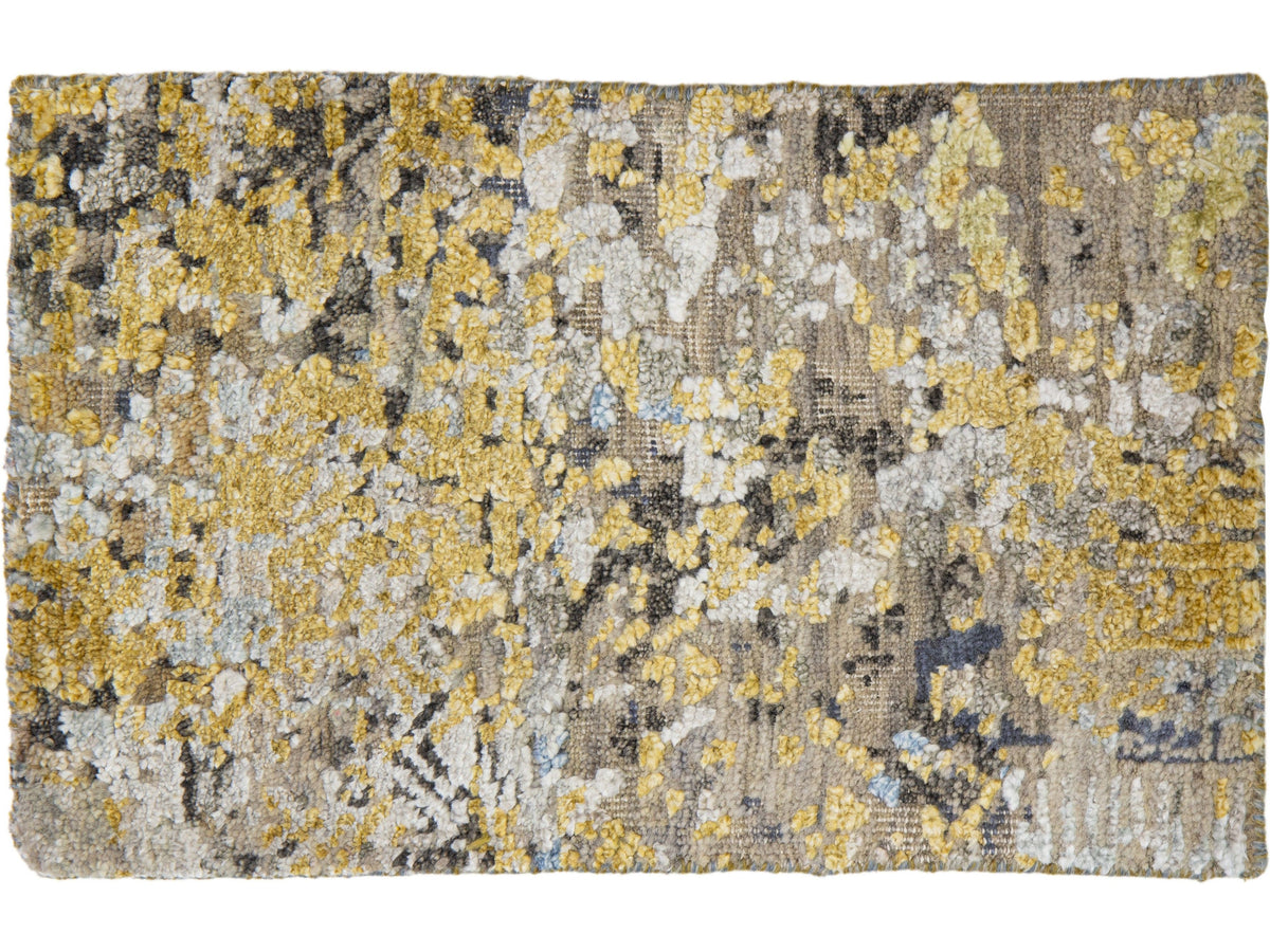 Modern Wool and Silk Custom Rug