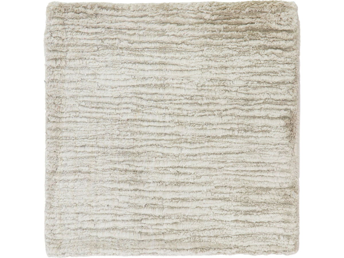Modern Textured Silk Custom Rug