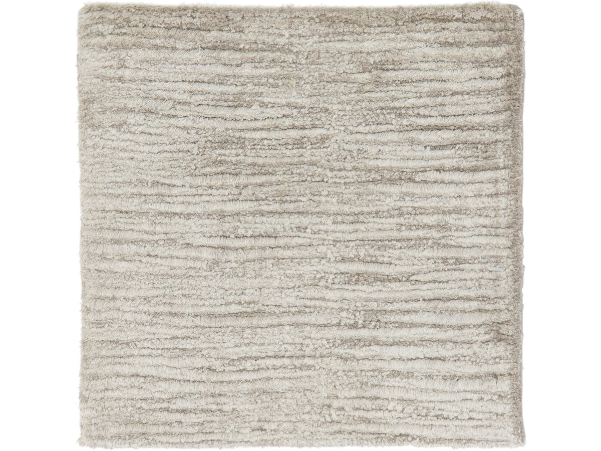 Modern Textured Silk Custom Rug