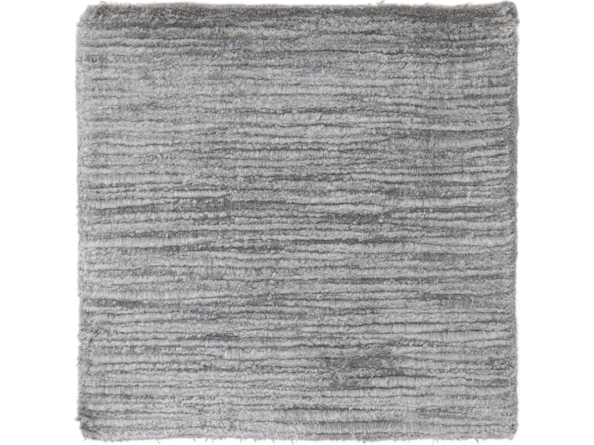Modern Textured Silk Custom Rug