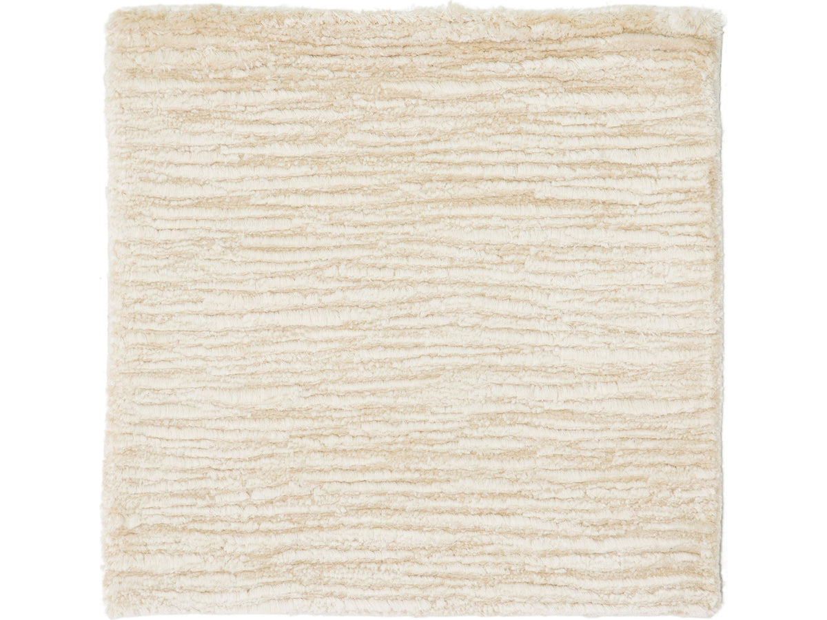 Modern Textured Silk Custom Rug
